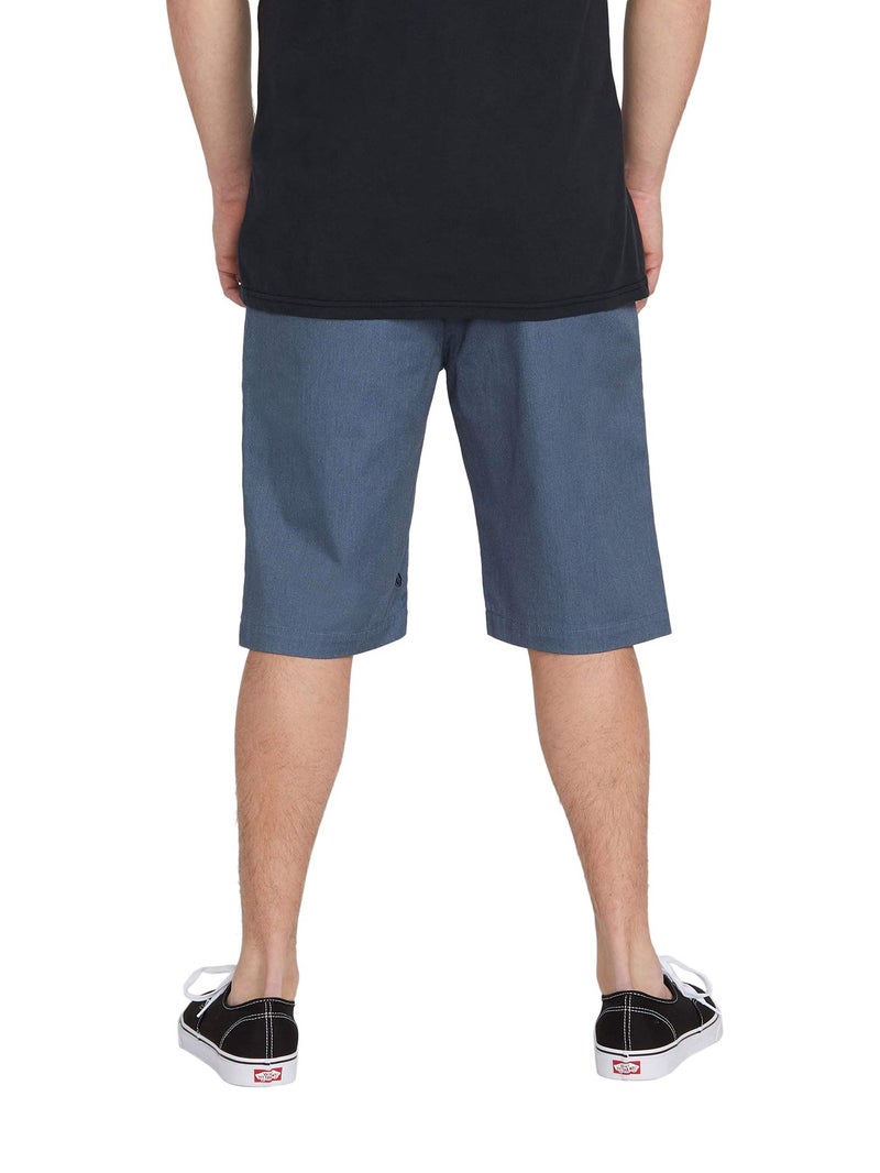 Volcom mens Vmonty Stretch Chino Shorts, Heather Blue, 28 US - Image 3